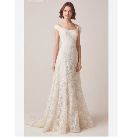 NWT Enzo Rubin ALTA MODA SPOSA - Piera wedding dress size Small (46) - Picture 1 of 17